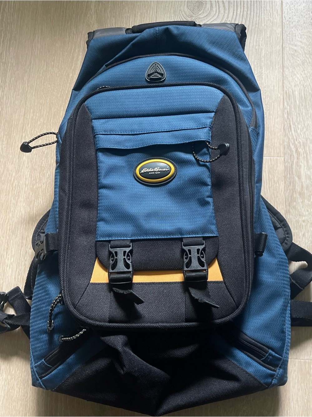 Vintage EDDIE BAUER Hiking Outdoor Daypack Camping Travel Backpack Y2K Gorpcore